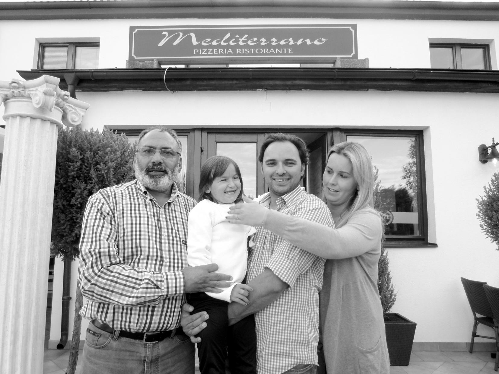 An earlier struggling immigrant but now prosperous younger generation, Austria